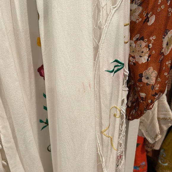 FILLYBOO CONVERTIBLE MAXI DRESS SKIRT BNWT!! Floral embroidery Boho - Picture 14 of 14